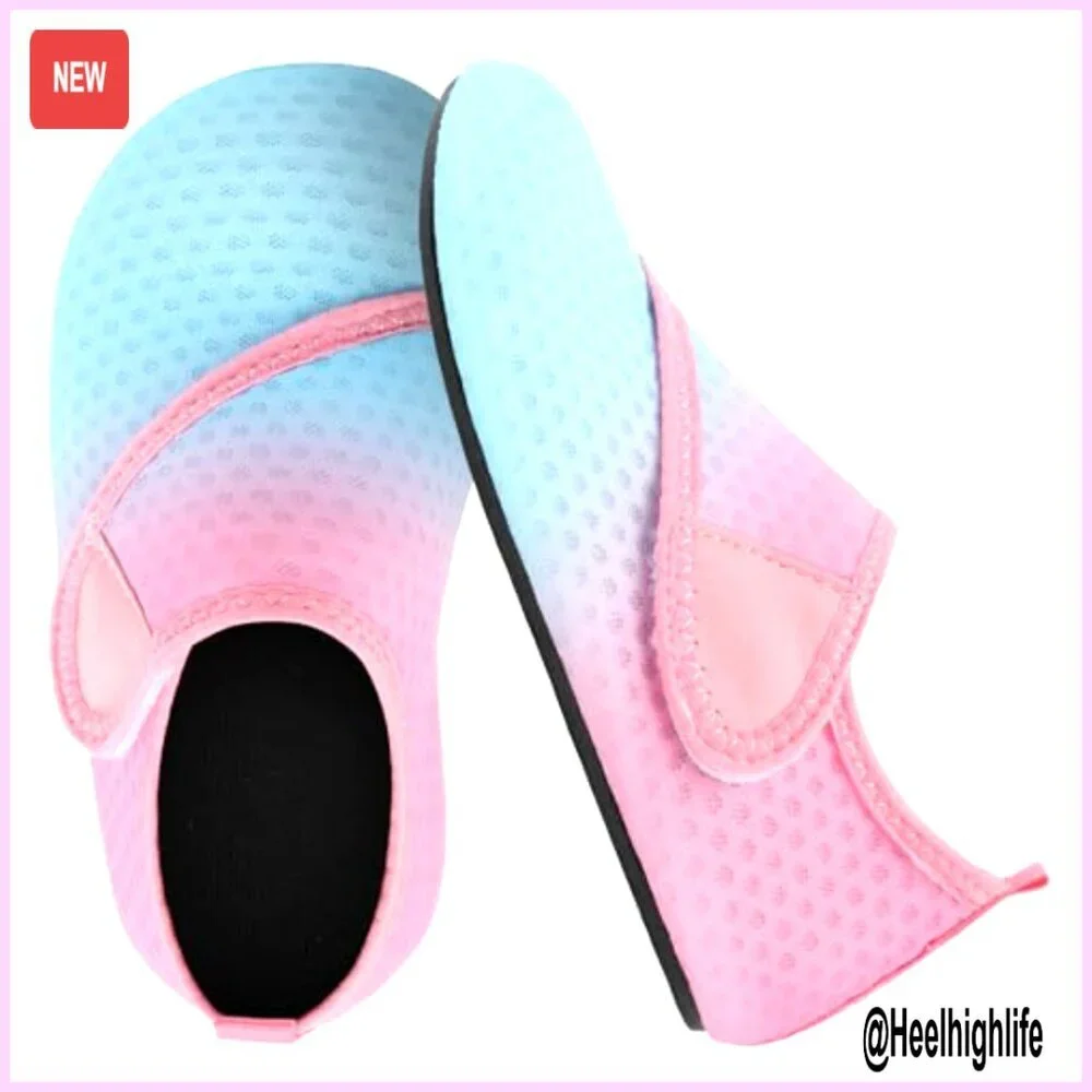 Toddler Water Shoes Quick Dry Barefoot Aqua Socks Non-Slip Swim Beach